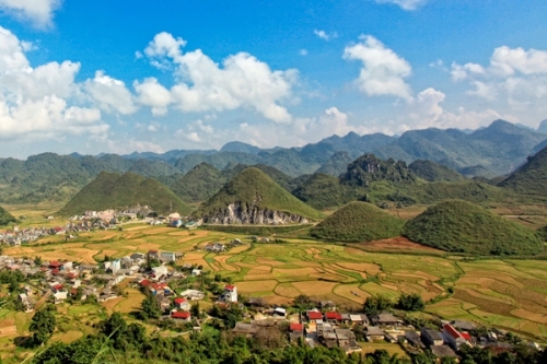 Montagne doublée de Quan Ba Ha Giang (Photo: D.C studio)